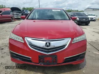 2017 Acura TLX with VIN 19UUB1F33HA004750, listed as a Copart auction lot 55268915 with 124,786 mi miles and Salvage title. Bid and sale history available at DreamBid. Image 5.