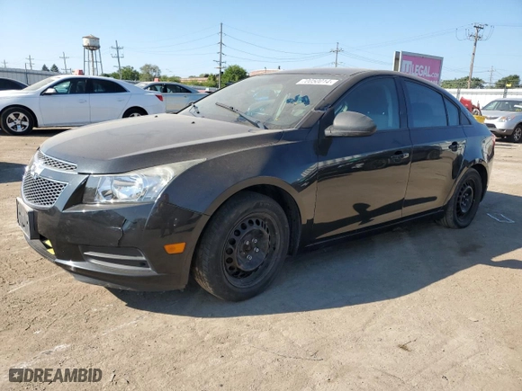2013 Chevrolet Cruze LS with VIN 1G1PA5SH0D7248072, listed as a Copart auction lot 70050014 with 157,711 mi miles and Salvage Title. Bid and sale history available at carsss.com. Image 1.