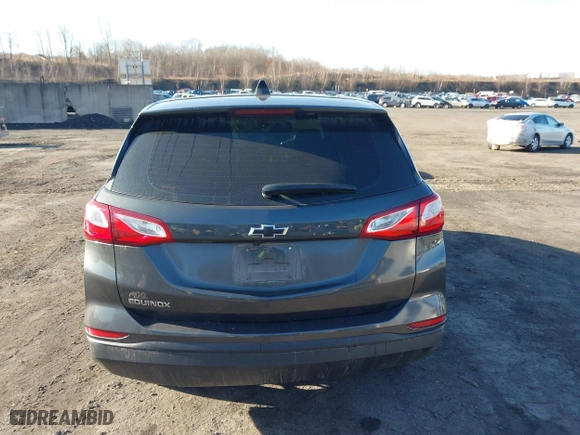 2020 Chevrolet Equinox LS with VIN 3GNAXSEV4LS504720, listed as a IAAI auction lot 41836052 with 110,627 mi miles. Bid and sale history available at carsss.com. Image 16.