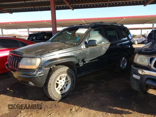 1999 Jeep Grand Cherokee Limited with VIN 1J4GW68N6XC675399, listed as a IAAI auction lot 41745815 with 217,800 mi miles. Bid and sale history available at carsss.com. Image 2.