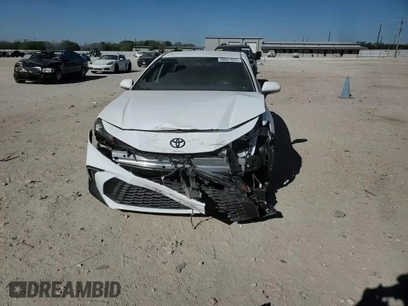 2025 Toyota Camry LE with VIN 4T1DAACK9SU118959, listed as a Copart auction lot 50041825 with 449 mi miles and Salvage Title. Bid and sale history available at carsss.com. Image 11.