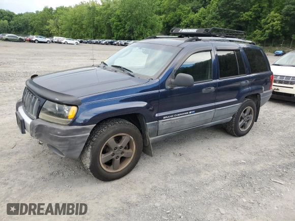 2004 Jeep Grand Cherokee Laredo with VIN 1J4GW48S64C160831, listed as a Copart auction lot 61920005 with 135,243 mi miles and Clean title. Bid and sale history available at DreamBid. Image 1.