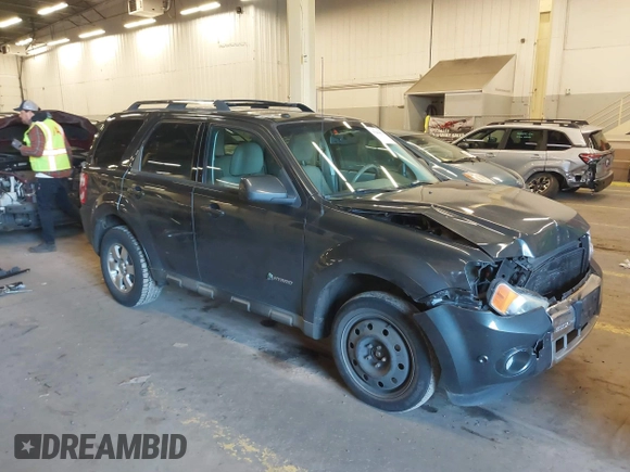 2010 Ford Escape Hybrid with VIN 1FMCU4K39AKC83189, listed as a IAAI auction lot 41544476 with 219,041 mi miles and . Bid and sale history available at DreamBid. Image 1.