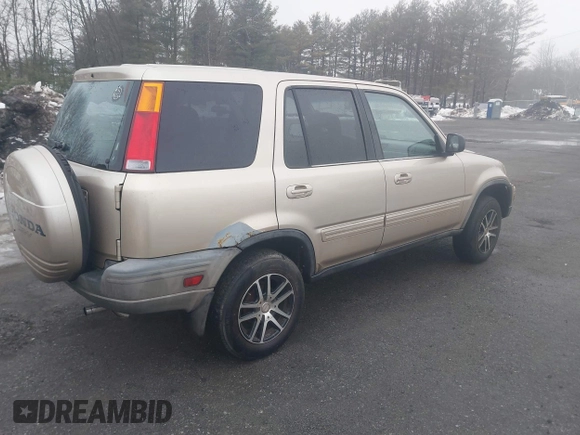2001 Honda CR-V SE with VIN JHLRD18751C021075, listed as a IAAI auction lot 41691016 with 321,066 mi miles. Bid and sale history available at carsss.com. Image 4.