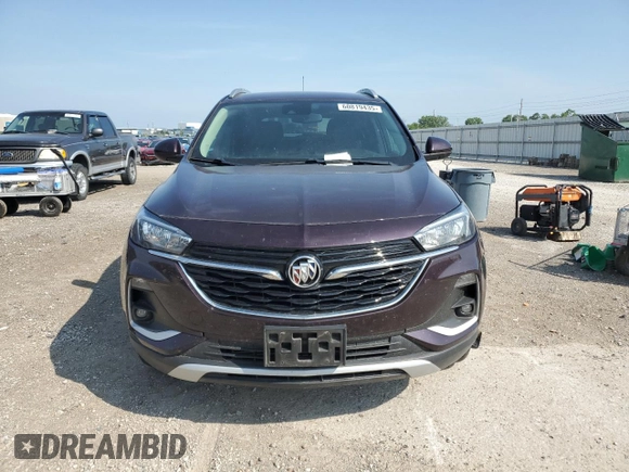 2020 Buick Encore GX Select with VIN KL4MMESL6LB097153, listed as a Copart auction lot 60819435 with 55,715 mi miles and Salvage title. Bid and sale history available at DreamBid. Image 5.