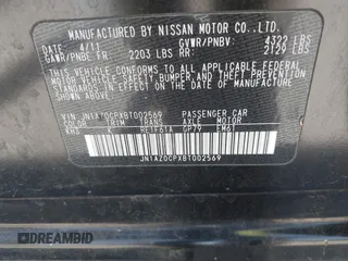 2011 Nissan LEAF SL-e z VIN JN1AZ0CPXBT002569, wystawiony jako IAAI lot #42244671 z przebiegiem 66 753 mil mil oraz . Historia ofert i sprzedaży dostępna na DreamBid. Obrazek 9.