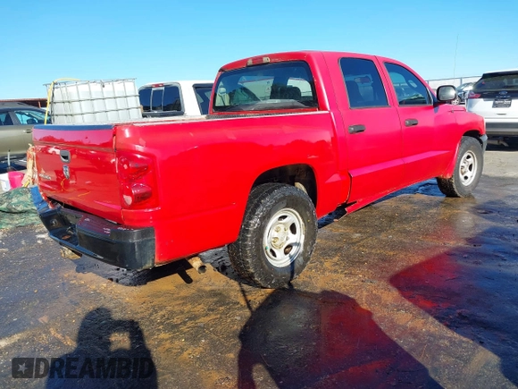 2007 Dodge Dakota ST with VIN 1D3HW28P47S208905, listed as a IAAI auction lot 41807515 with 173,934 mi miles and . Bid and sale history available at carsss.com. Image 4.
