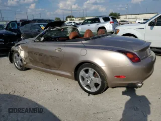 2005 Lexus SC 430 with VIN JTHFN48Y650069276, listed as a Copart auction lot 70471214 with Not Provided miles and Salvage Title. Bid and sale history available at carsss.com. Image 2.
