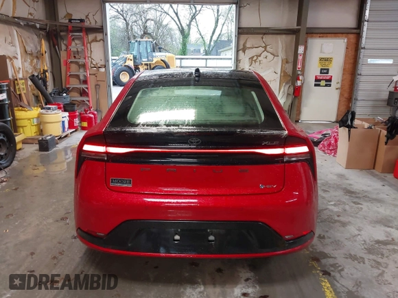 2024 Toyota Prius LE with VIN JTDACAAUXR3039886, listed as a IAAI auction lot 41928633 with 1,468 mi miles and . Bid and sale history available at DreamBid. Image 16.