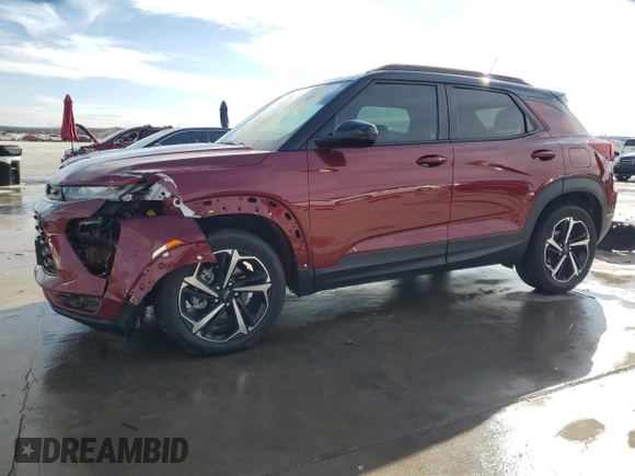 2023 Chevrolet TrailBlazer RS with VIN KL79MTSL3PB088946, listed as a Copart auction lot 42340235 with 17,956 mi miles and Clean Title. Bid and sale history available at DreamBid. Image 1.