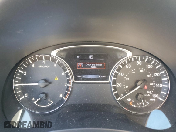 2016 Nissan Altima SR with VIN 1N4AL3APXGC205025, listed as a Copart auction lot 49219525 with 169,011 mi miles and Salvage Title. Bid and sale history available at carsss.com. Image 9.