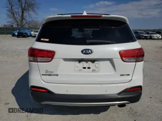 2016 Kia Sorento EX with VIN 5XYPHDA54GG152781, listed as a Copart auction lot 47652535 with 176,736 mi miles and Salvage Title. Bid and sale history available at carsss.com. Image 6.