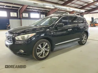 2015 Infiniti QX60 with VIN 5N1AL0MM9FC510276, listed as a Copart auction lot 54697855 with 157,653 mi miles and Salvage Title. Bid and sale history available at DreamBid. Image 1.