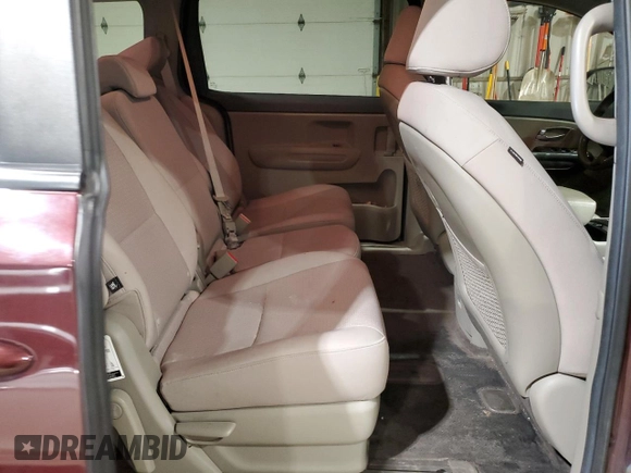 2018 Kia Sedona LX with VIN KNDMB5C14J6395781, listed as a Copart auction lot 47040825 with 150,983 mi miles and Salvage Title. Bid and sale history available at DreamBid. Image 12.