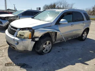 2007 Chevrolet Equinox LT with VIN 2CNDL63FX76250631, listed as a Copart auction lot 48610235 with 194,082 mi miles and Salvage Title. Bid and sale history available at carsss.com. Image 1.