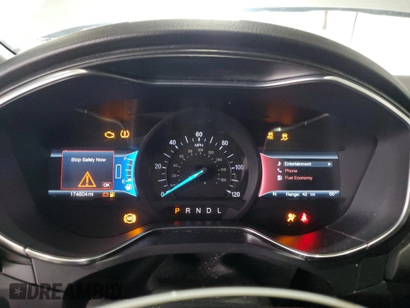 2017 Ford Fusion Hybrid Titanium with VIN 3FA6P0RU4HR223512, listed as a Copart auction lot 58739435 with 174,604 mi miles and Clean title. Bid and sale history available at DreamBid. Image 9.