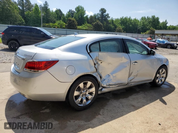 2012 Buick LaCrosse Premium 1 with VIN 1G4GD5E38CF117213, listed as a Copart auction lot 57071975 with 167,720 mi miles and Salvage title. Bid and sale history available at DreamBid. Image 3.