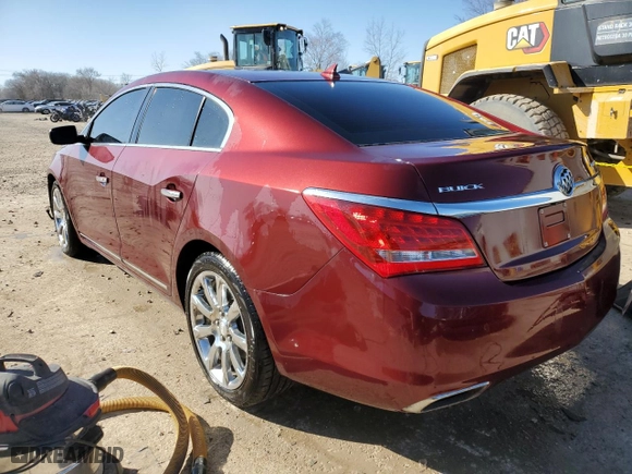 2014 Buick LaCrosse Premium I with VIN 1G4GD5G34EF305629, listed as a Copart auction lot 47971605 with 196,701 mi miles and Salvage Title. Bid and sale history available at carsss.com. Image 2.