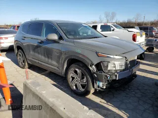 2022 Hyundai Santa Fe SE with VIN 5NMS1DAJ4NH408545, listed as a Copart auction lot 42714235 with 29,082 mi miles and Salvage Title. Bid and sale history available at carsss.com. Image 4.