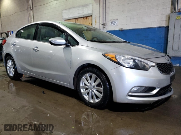 2014 Kia Forte EX with VIN KNAFX4A89E5051098, listed as a Copart auction lot 44071025 with 97,908 mi miles and Clean Title. Bid and sale history available at carsss.com. Image 4.