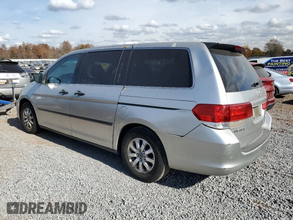 2008 Honda Odyssey LX with VIN 5FNRL38208B002012, listed as a Copart auction lot 77695074 with 207,184 mi miles and Clean title. Bid and sale history available at DreamBid. Image 2.