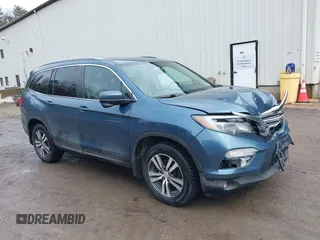 2016 Honda Pilot EX-L with VIN 5FNYF6H59GB052873, listed as a IAAI auction lot 41958090 with 128,739 mi miles and . Bid and sale history available at DreamBid. Image 1.