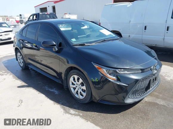 2022 Toyota Corolla LE with VIN JTDEPMAE4NJ210119, listed as a IAAI auction lot 41816013 with 50,431 mi miles. Bid and sale history available at carsss.com. Image 1.