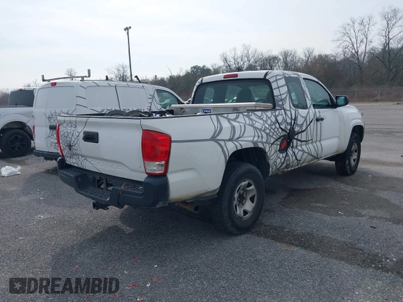 2016 Toyota Tacoma SR with VIN 5TFRX5GN1GX051753, listed as a IAAI auction lot 41313838 with 263,127 mi miles. Bid and sale history available at carsss.com. Image 4.
