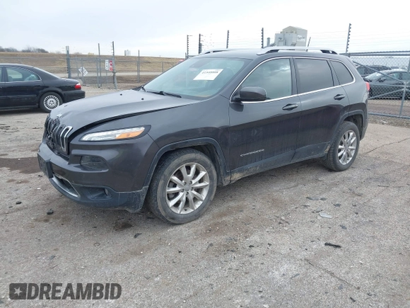 2016 Jeep Cherokee Limited with VIN 1C4PJMDS6GW120374, listed as a IAAI auction lot 41540008 with 102,131 mi miles and . Bid and sale history available at DreamBid. Image 19.