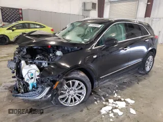 2019 Cadillac XT5 Luxury AWD z VIN 1GYKNDRS5KZ299872, wystawiony jako Copart lot #51605605 z przebiegiem 92 287 mil mil oraz Szkody całkowita. Historia ofert i sprzedaży dostępna na DreamBid. Obrazek 1.