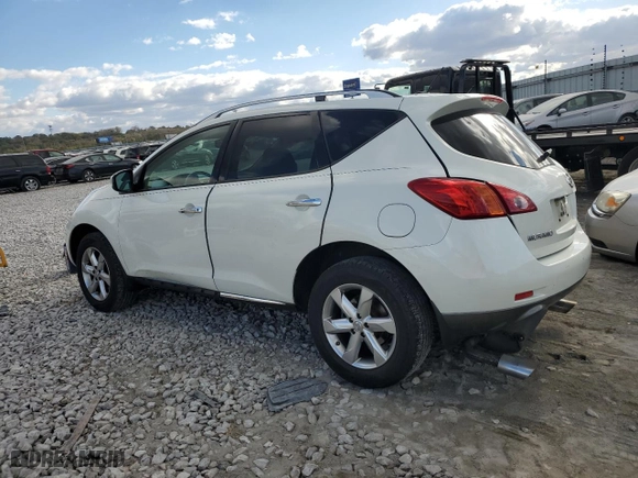 2010 Nissan Murano S with VIN JN8AZ1MU7AW019645, listed as a Copart auction lot 41592235 with 211,586 mi miles and Non Repairable. Bid and sale history available at carsss.com. Image 2.