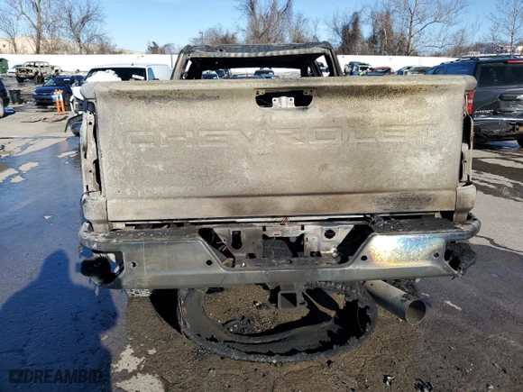 2020 Chevrolet Silverado 3500HD LTZ with VIN 1GC4YUEY2LF205126, listed as a Copart auction lot 89109035 with 0 mi miles and Non Repairable. Bid and sale history available at carsss.com. Image 6.
