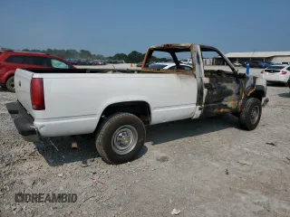 2000 Chevrolet Silverado 2500 z VIN 1GCGK24R0YR118635, wystawiony jako Copart lot #59222665 z przebiegiem Nie podano mil oraz Szkoda całkowita • Salvage title. Historia ofert i sprzedaży dostępna na DreamBid. Obrazek 3.