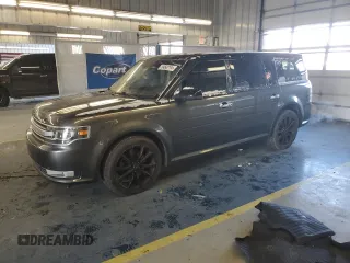 2017 Ford Flex Limited with VIN 2FMHK6D85HBA08732, listed as a Copart auction lot 84547194 with 121,786 mi miles and Salvage Title. Bid and sale history available at carsss.com. Image 1.