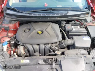 2012 Hyundai Elantra GLS with VIN KMHDH4AE8CU466814, listed as a IAAI auction lot 41933252 with 134,640 mi miles. Bid and sale history available at carsss.com. Image 10.