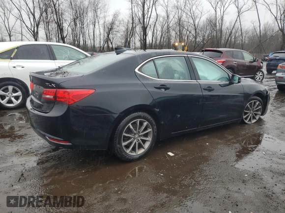 2020 Acura TLX with VIN 19UUB1F32LA016249, listed as a Copart auction lot 50505675 with 86,331 mi miles and Salvage Title. Bid and sale history available at carsss.com. Image 3.