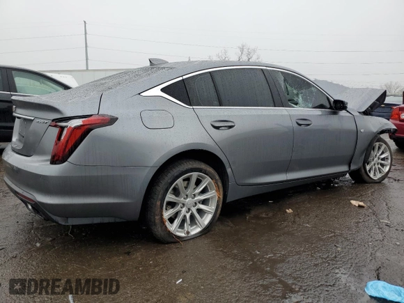 2022 Cadillac CT5 Luxury with VIN 1G6DS5RK6N0122515, listed as a Copart auction lot 84041244 with 30,806 mi miles and Non Repairable. Bid and sale history available at carsss.com. Image 3.