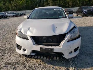 2015 Nissan Sentra SR with VIN 3N1AB7AP1FY346482, listed as a Copart auction lot 53758305 with 69,841 mi miles and Salvage Title. Bid and sale history available at DreamBid. Image 5.