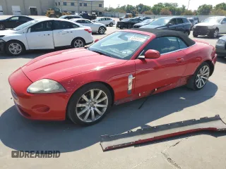 2007 Jaguar XK with VIN SAJWA44B375B11380, listed as a Copart auction lot 63809094 with 112,264 mi miles and Salvage Title. Bid and sale history available at carsss.com. Image 1.