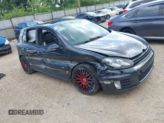 2010 Volkswagen Golf GTI with VIN WVWGD7AJ2AW201951, listed as a IAAI auction lot 42681359 with 194,322 mi miles and . Bid and sale history available at DreamBid. Image 1.
