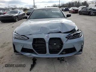 2023 BMW M4 Competition xDrive with VIN WBS43AZ01PCM53210, listed as a Copart auction lot 82760343 with 0 mi miles. Bid and sale history available at carsss.com. Image 5.