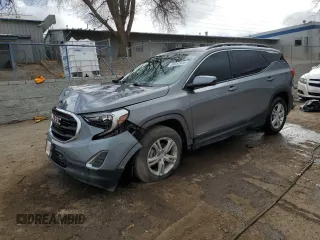 2020 GMC Terrain SLE with VIN 3GKALMEV1LL143459, listed as a Copart auction lot 89351935 with 85,574 mi miles and Salvage Title. Bid and sale history available at carsss.com. Image 1.