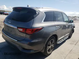 2017 Infiniti QX60 with VIN 5N1DL0MN8HC523125, listed as a Copart auction lot 50613095 with 101,111 mi miles and Salvage Title. Bid and sale history available at DreamBid. Image 3.