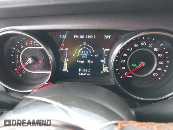2021 Jeep Gladiator Mojave with VIN 1C6JJTEG9ML519309, listed as a IAAI auction lot 41701544 with 64,461 mi miles and . Bid and sale history available at DreamBid. Image 7.