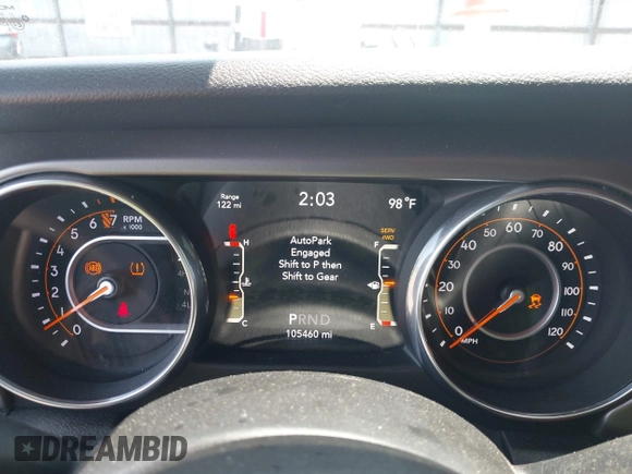 2018 Jeep Wrangler Sport with VIN 1C4GJXAG1JW271695, listed as a IAAI auction lot 42472603 with 105,460 mi miles and . Bid and sale history available at DreamBid. Image 7.