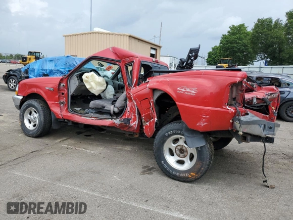 1999 Ford Ranger XL with VIN 1FTZR15V3XTA64467, listed as a Copart auction lot 61233125 with 274,317 mi miles and Salvage title. Bid and sale history available at DreamBid. Image 2.