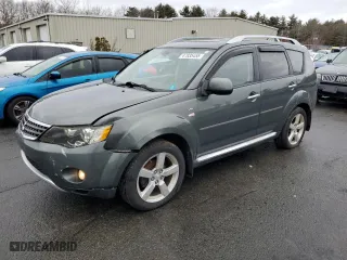 2009 Mitsubishi Outlander XLS with VIN JA4MT41X99Z000416, listed as a Copart auction lot 47835455 with 137,441 mi miles and Salvage Title. Bid and sale history available at carsss.com. Image 1.