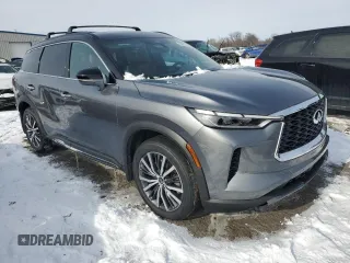 2023 Infiniti QX60 Autograph z VIN 5N1DL1HUXPC375744, wystawiony jako Copart lot #45015105 z przebiegiem 27 968 mil mil oraz Szkoda całkowita • Salvage title. Historia ofert i sprzedaży dostępna na DreamBid. Obrazek 4.