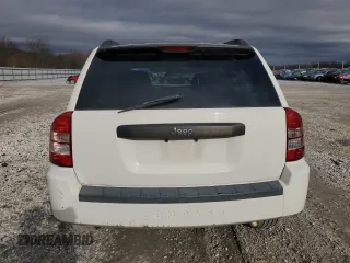 2009 Jeep Compass North with VIN 1J4FT47B49D196637, listed as a Copart auction lot 82918314 with 156,117 mi miles and Clean Title. Bid and sale history available at carsss.com. Image 6.
