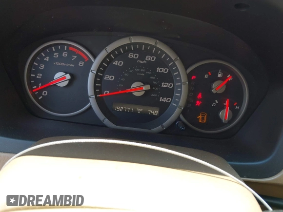 2007 Honda Pilot EX-L with VIN 5FNYF18587B000332, listed as a IAAI auction lot 42403191 with 192,771 mi miles and . Bid and sale history available at DreamBid. Image 7.